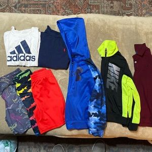 Boys lot size 6 Nike Ralph Lauren Under Armor Puma